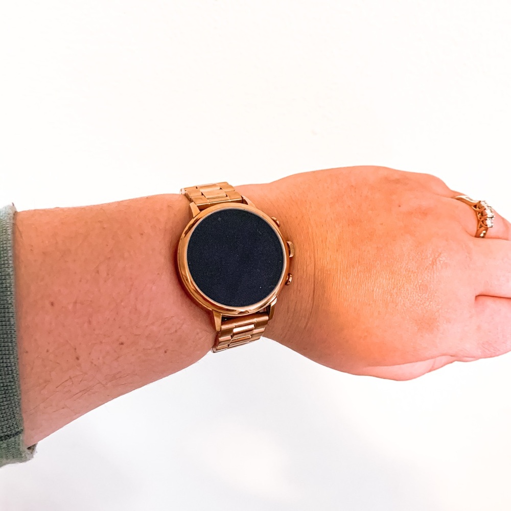 Rose Gold Fossil Smartwatch Watch Gen 4
